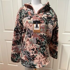 The North Face Hooded Camo Pullover, L